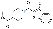 (9ci)-1-[(3-氯苯并[b]噻吩-2-基)羰基]-4-哌啶羧酸甲酯結構式_600122-25-6結構式