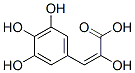 (2e)-(9ci)-2-羥基-3-(3,4,5-三羥基苯基)-2-丙酸結構式_600731-74-6結構式