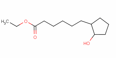 Ethyl 2-hydroxycyclopentanehexanoateStructure,60145-67-7Structure Ethyl 2-hydroxycyclopentanehexanoate Structure,60145-67-7Structure