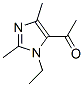 (9ci)-1-(1-乙基-2,4-二甲基-1H-咪唑-5-基)-乙酮結(jié)構(gòu)式_601479-51-0結(jié)構(gòu)式