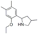 (9CI)-2-(2-乙氧基-4,5-二甲基苯基)-4-甲基-吡咯烷結(jié)構(gòu)式_603069-00-7結(jié)構(gòu)式