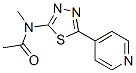 (9ci)-n-甲基-n-[5-(4-吡啶)-1,3,4-噻二唑-2-基]-乙酰胺結(jié)構(gòu)式_603074-48-2結(jié)構(gòu)式