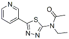 (9ci)-n-乙基-n-[5-(3-吡啶)-1,3,4-噻二唑-2-基]-乙酰胺結(jié)構(gòu)式_603075-89-4結(jié)構(gòu)式