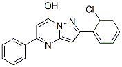 (9CI)-2-(2-氯苯基)-5-苯基-吡唑并[1,5-a]嘧啶-7-醇結(jié)構(gòu)式_603098-19-7結(jié)構(gòu)式