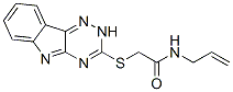 (9ci)-n-2-丙烯基-2-(2H-1,2,4-噻嗪并[5,6-b]吲哚-3-基硫代)-乙酰胺結(jié)構(gòu)式_603945-94-4結(jié)構(gòu)式