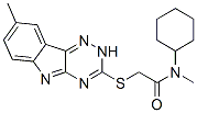 (9ci)-n-環(huán)己基-n-甲基-2-[(8-甲基-2H-1,2,4-噻嗪并[5,6-b]吲哚-3-基)硫代]-乙酰胺結構式_603946-21-0結構式
