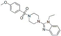 (9ci)-1-(1-乙基-1H-苯并咪唑-2-基)-4-[(4-甲氧基苯基)磺酰基]-哌嗪結(jié)構(gòu)式_604741-74-4結(jié)構(gòu)式