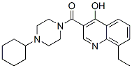 (9ci)-1-環(huán)己基-4-[(8-乙基-4-羥基-3-喹啉)羰基]-哌嗪結(jié)構(gòu)式_604773-80-0結(jié)構(gòu)式