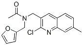 (9ci)-n-[(2-氯-7-甲基-3-喹啉)甲基]-n-(2-呋喃甲基)-乙酰胺結(jié)構(gòu)式_604780-58-7結(jié)構(gòu)式