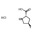 (4R)-4-fluoro-l-proline hclStructure,60604-36-6Structure (4R)-4-fluoro-l-proline hcl Structure,60604-36-6Structure