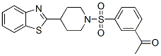 (9ci)-1-[(3-乙?；交?磺酰基]-4-(2-苯并噻唑)-哌啶結構式_606082-26-2結構式
