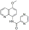 (9CI)-N-(5-甲氧基-8-喹啉)-吡嗪羧酰胺結(jié)構(gòu)式_606096-79-1結(jié)構(gòu)式