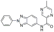 (9CI)-5-甲基-N-(2-苯基-2H-苯并噻唑-5-基)-吡嗪羧酰胺結(jié)構(gòu)式_606096-89-3結(jié)構(gòu)式