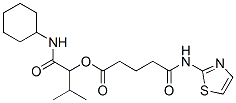 (9ci)-5-氧代-5-(2-噻唑氨基)-戊酸-1-[(環(huán)己基氨基)羰基]-2-甲基丙酯結(jié)構(gòu)式_606102-70-9結(jié)構(gòu)式