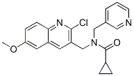 (9ci)-n-[(2-氯-6-甲氧基-3-喹啉)甲基]-n-(3-吡啶甲基)-環(huán)丙烷羧酰胺結(jié)構(gòu)式_606103-05-3結(jié)構(gòu)式