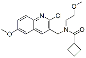 (9ci)-n-[(2-氯-6-甲氧基-3-喹啉)甲基]-n-(2-甲氧基乙基)-環(huán)丁烷羧酰胺結(jié)構(gòu)式_606103-23-5結(jié)構(gòu)式