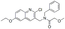 (9ci)-n-[(2-氯-6-乙氧基-3-喹啉)甲基]-2-甲氧基-n-(苯基甲基)-乙酰胺結(jié)構(gòu)式_606103-44-0結(jié)構(gòu)式