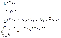 (9CI)-N-[(2-氯-6-乙氧基-3-喹啉)甲基]-N-(2-呋喃甲基)-吡嗪羧酰胺結(jié)構(gòu)式_606103-84-8結(jié)構(gòu)式