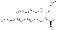 (9ci)-n-[(2-氯-6-乙氧基-3-喹啉)甲基]-n-(2-甲氧基乙基)-乙酰胺結(jié)構(gòu)式_606104-02-3結(jié)構(gòu)式