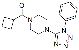 (9ci)-1-(環(huán)丁基羰基)-4-(1-苯基-1H-四唑-5-基)-哌嗪結(jié)構(gòu)式_606104-09-0結(jié)構(gòu)式