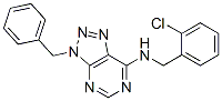(9ci)-n-[(2-氯苯基)甲基]-3-(苯基甲基)-3H-1,2,3-噻唑并[4,5-d]嘧啶-7-胺結(jié)構(gòu)式_606108-15-0結(jié)構(gòu)式
