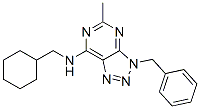 (9ci)-n-(環(huán)己基甲基)-5-甲基-3-(苯基甲基)-3H-1,2,3-噻唑并[4,5-d]嘧啶-7-胺結(jié)構(gòu)式_606108-37-6結(jié)構(gòu)式