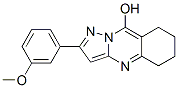 (9ci)-5,6,7,8-四氫-2-(3-甲氧基苯基)-吡唑并[5,1-b]喹唑啉-9-醇結(jié)構(gòu)式_606116-29-4結(jié)構(gòu)式