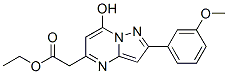 (9ci)-7-羥基-2-(3-甲氧基苯基)-吡唑并[1,5-a]嘧啶-5-乙酸乙酯結(jié)構(gòu)式_606116-30-7結(jié)構(gòu)式
