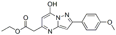 (9ci)-7-羥基-2-(4-甲氧基苯基)-吡唑并[1,5-a]嘧啶-5-乙酸乙酯結(jié)構(gòu)式_606116-37-4結(jié)構(gòu)式