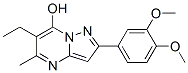 (9CI)-2-(3,4-二甲氧基苯基)-6-乙基-5-甲基-吡唑并[1,5-a]嘧啶-7-醇結(jié)構(gòu)式_606116-40-9結(jié)構(gòu)式