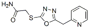 (9ci)-2-[[5-(2-吡啶甲基)-1,3,4-噁二唑-2-基]硫代]-乙酰胺結(jié)構(gòu)式_606117-17-3結(jié)構(gòu)式