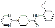 (9ci)-n-(2-甲氧基苯基)-4-(2-嘧啶)-1-哌嗪羧酰胺結(jié)構(gòu)式_606118-03-0結(jié)構(gòu)式