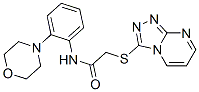 (9ci)-n-[2-(4-嗎啉)苯基]-2-(1,2,4-噻唑并[4,3-a]嘧啶-3-基硫代)-乙酰胺結(jié)構(gòu)式_606121-79-3結(jié)構(gòu)式