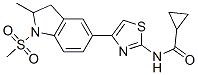 (9ci)-n-[4-[2,3-二氫-2-甲基-1-(甲基磺?；?-1H-吲哚-5-基]-2-噻唑]-環(huán)丙烷羧酰胺結(jié)構(gòu)式_606122-00-3結(jié)構(gòu)式