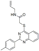 (9ci)-2-[[2-(4-甲基苯基)-4-喹唑啉]硫代]-n-2-丙烯基-乙酰胺結構式_606132-24-5結構式