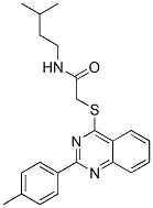 (9ci)-n-(3-甲基丁基)-2-[[2-(4-甲基苯基)-4-喹唑啉]硫代]-乙酰胺結構式_606132-25-6結構式