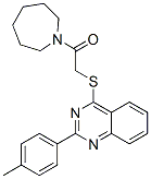 (9ci)-六氫-1-[[[2-(4-甲基苯基)-4-喹唑啉]硫代]乙?；鵠-1H-氮雜卓結(jié)構(gòu)式_606132-40-5結(jié)構(gòu)式