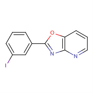 2-(3-碘苯基)-噁唑并[4,5-b]吡啶結(jié)構(gòu)式_60772-61-4結(jié)構(gòu)式