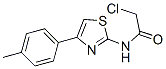 2-Chloro-n-(4-p-tolyl-thiazol-2-yl)-acetamideStructure,6081-87-4Structure 2-Chloro-n-(4-p-tolyl-thiazol-2-yl)-acetamide Structure,6081-87-4Structure