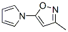 (9ci)-3-甲基-5-(1H-吡咯-1-基)-異噁唑結(jié)構(gòu)式_610311-52-9結(jié)構(gòu)式