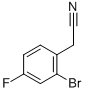 2-Bromo-4-fluorophenylacetonitrile Structure,61150-58-1Structure