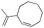 3-(1-Methylethenyl)cycloocteneStructure,61233-78-1Structure 3-(1-Methylethenyl)cyclooctene Structure,61233-78-1Structure