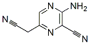 Pyrazineacetonitrile,5-amino-6-cyano-(9ci)Structure,61267-56-9Structure Pyrazineacetonitrile,5-amino-6-cyano-(9ci) Structure,61267-56-9Structure