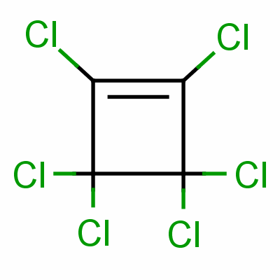 1,2,3,3,4,4-六氯環(huán)丁烯結(jié)構(gòu)式_6130-82-1結(jié)構(gòu)式