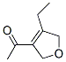Ethanone, 1-(4-ethyl-2,5-dihydro-3-furanyl)-(9ci)Structure,615562-28-2Structure Ethanone, 1-(4-ethyl-2,5-dihydro-3-furanyl)-(9ci) Structure,615562-28-2Structure