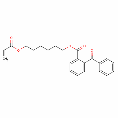 6-(Acryloyloxy)hexyl o-benzoylbenzoateStructure,61630-26-0Structure 6-(Acryloyloxy)hexyl o-benzoylbenzoate Structure,61630-26-0Structure