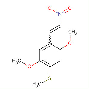 2,5-Dimethoxy-4-methylthio-beta-nitrostyreneStructure,61638-06-0Structure 2,5-Dimethoxy-4-methylthio-beta-nitrostyrene Structure,61638-06-0Structure