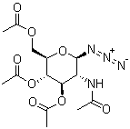 2-Acetamido-3,4,6-tri-o-acetyl-2-deoxy-beta-d-glucopyranosyl azideStructure,6205-69-2Structure 2-Acetamido-3,4,6-tri-o-acetyl-2-deoxy-beta-d-glucopyranosyl azide Structure,6205-69-2Structure