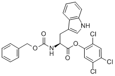Z-l-tryptophan 2,4,5-三氯苯酯結構式_62074-77-5結構式
