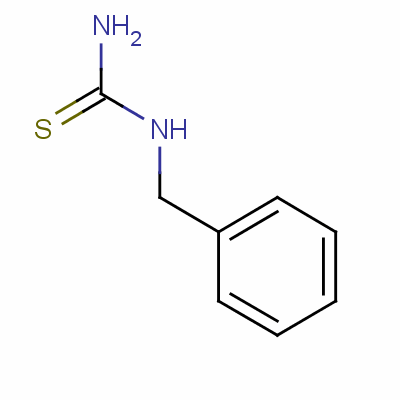 1-芐基-2-硫脲結(jié)構(gòu)式_621-83-0結(jié)構(gòu)式